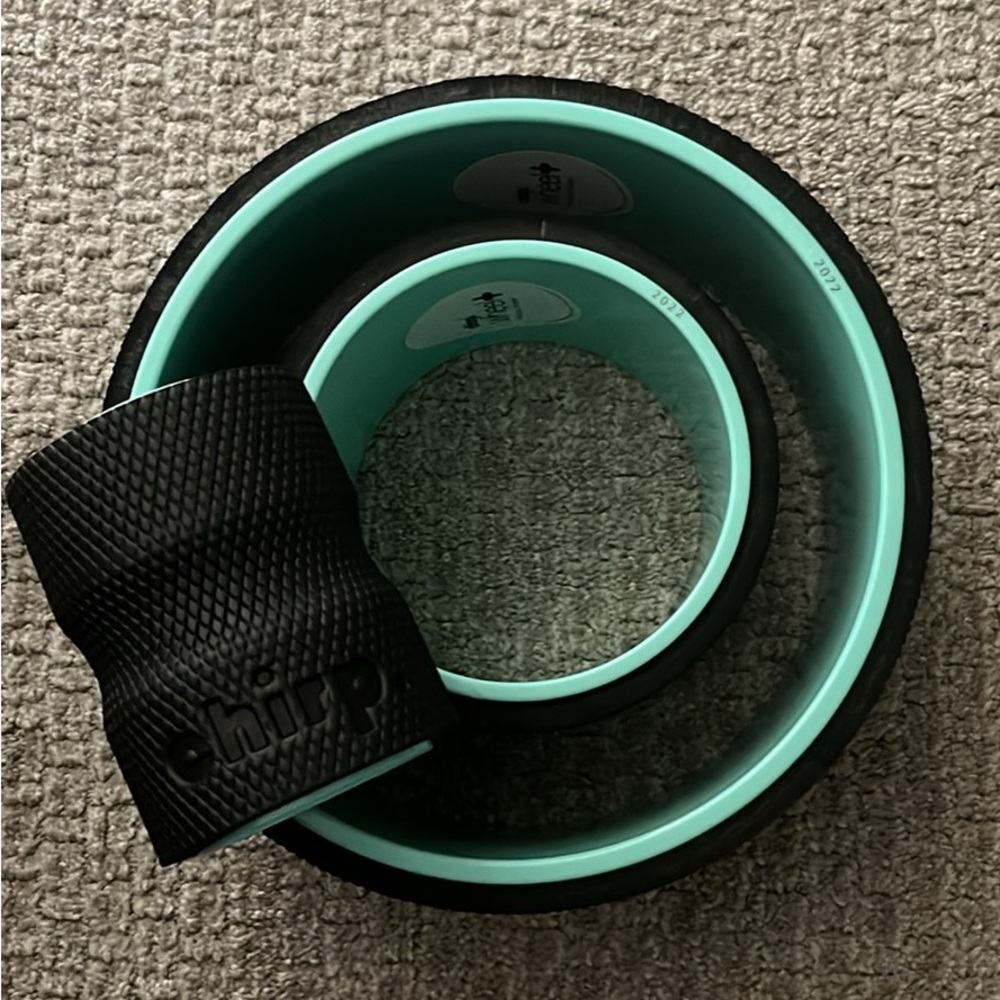 Chirp Wheel Set of 3 foam roller.